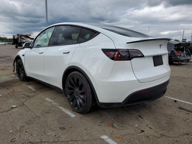 7SAYGDEFXNF517501 - 2022 TESLA MODEL Y WHITE photo 3