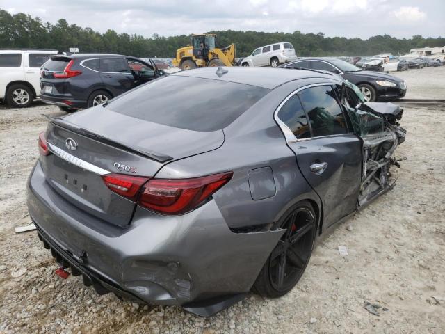 JN1FV7AP8KM760708 - 2019 INFINITI Q50 RED SP GRAY photo 4