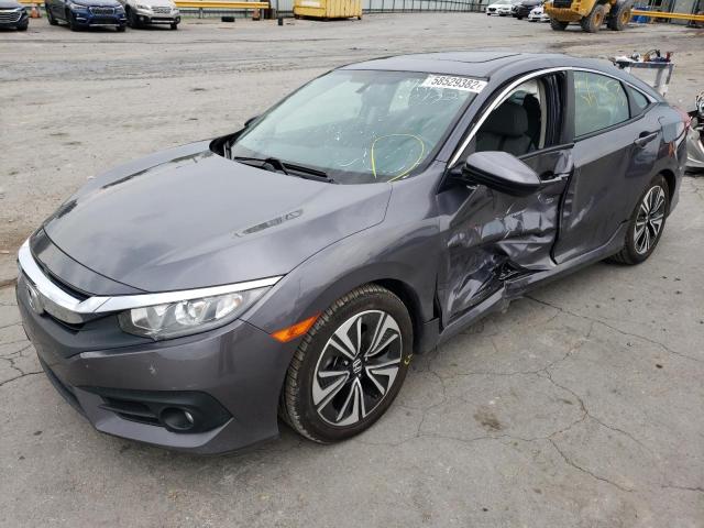 2HGFC1F73HH650686 - 2017 HONDA CIVIC EXL 石墨色 照片 2