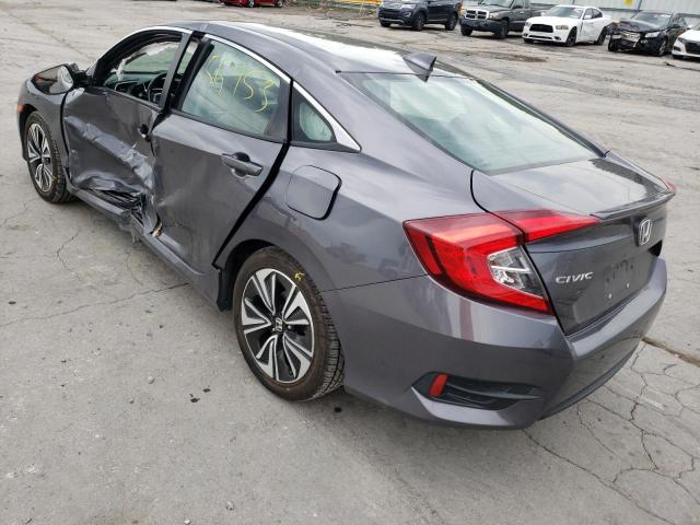 2HGFC1F73HH650686 - 2017 HONDA CIVIC EXL 石墨色 照片 3
