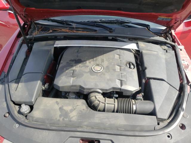 1G6DJ5EGXA0113962 - 2010 CADILLAC CTS PERFOR ბურგუნდია ფოტო 7