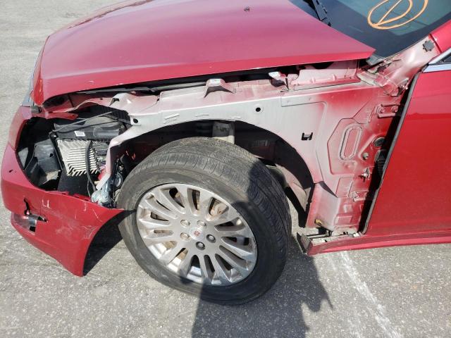 1G6DJ5EGXA0113962 - 2010 CADILLAC CTS PERFOR ბურგუნდია ფოტო 9