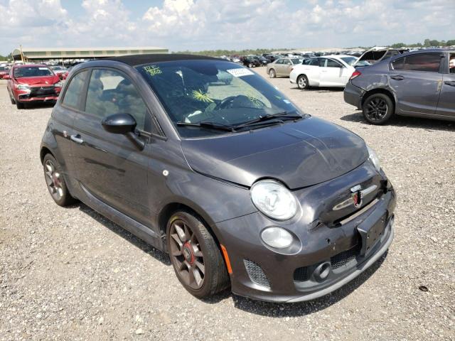 3C3CFFJH7FT668073 - 2015 FIAT 500 ABARTH GRAY photo 1