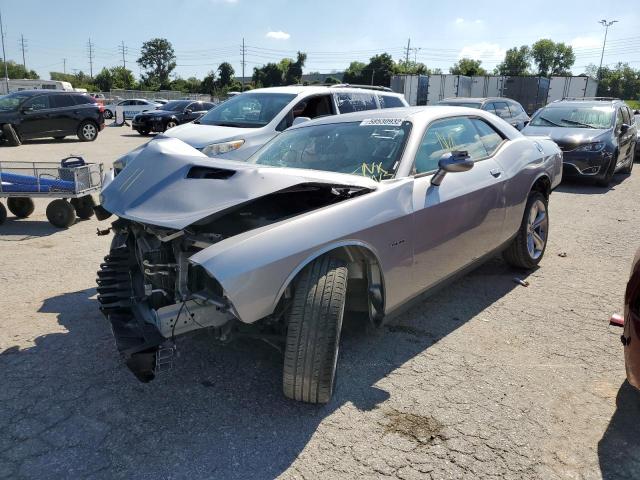 2C3CDZBT0JH244231 - 2018 DODGE CHALLENGER GRAY photo 2