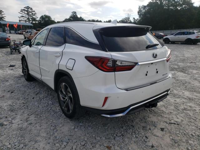 JTJDZKCAXK2018517 - 2019 LEXUS RX 350 L WHITE photo 3