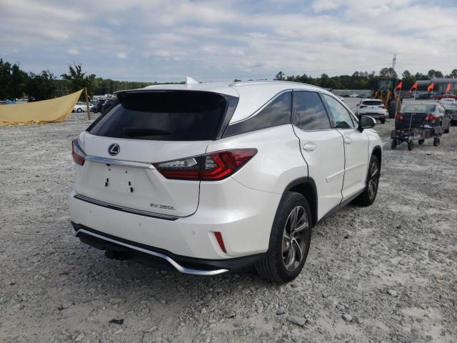 JTJDZKCAXK2018517 - 2019 LEXUS RX 350 L WHITE photo 4