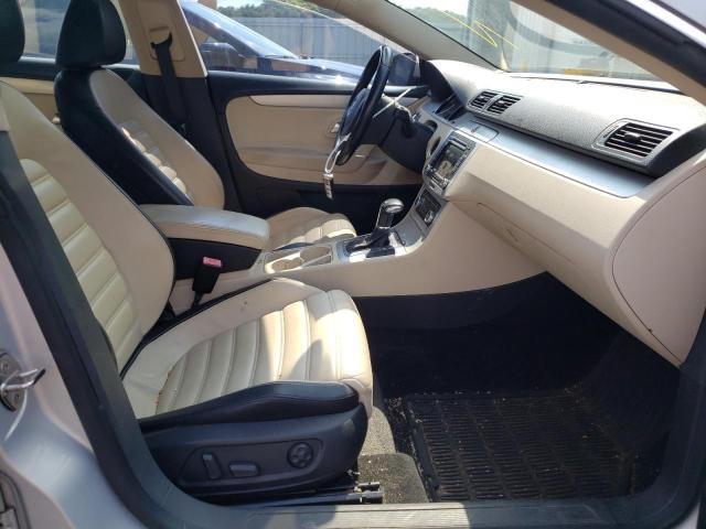 WVWHN7AN5AE553450 - 2010 VOLKSWAGEN CC LUXURY SILVER photo 5