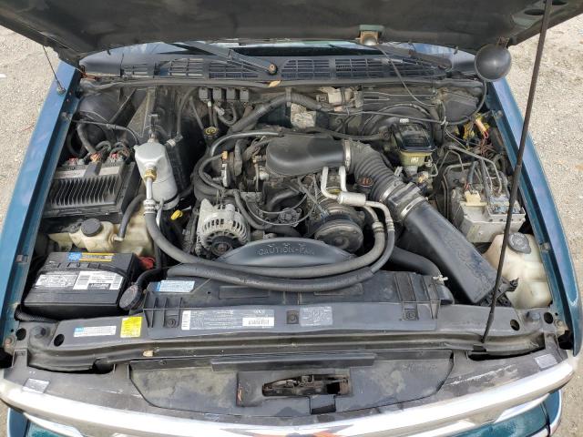 1GCCS19W2TK133128 - 1996 CHEVROLET S TRUCK S1 GREEN photo 7