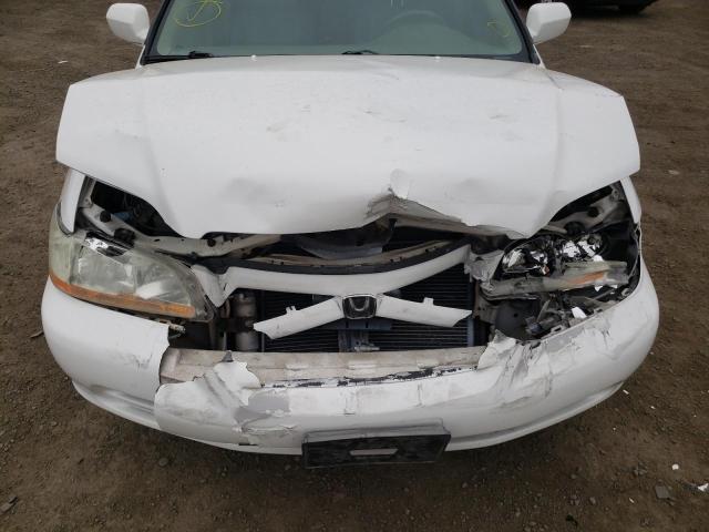 1HGCG16542A040713 - 2002 HONDA ACCORD EX WHITE photo 9