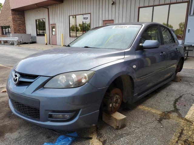 JM1BK34L171666894 - 2007 MAZDA SPEED 3 蓝色 照片 2