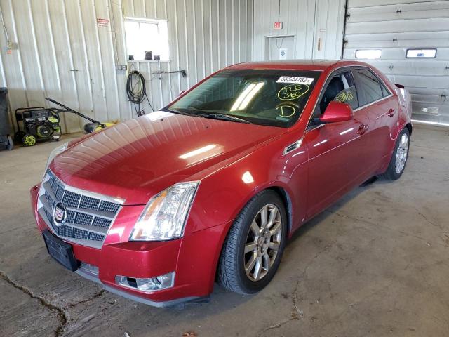 1G6DT57V680194085 - 2008 CADILLAC CTS HI FEATURE V6  photo 2