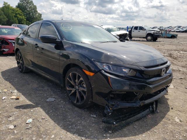 2HGFC2F86MH513055 - 2021 HONDA CIVIC SPOR BLACK photo 1