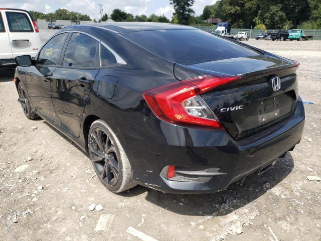 2HGFC2F86MH513055 - 2021 HONDA CIVIC SPOR BLACK photo 3
