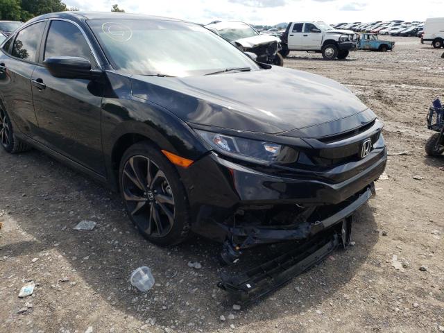 2HGFC2F86MH513055 - 2021 HONDA CIVIC SPOR BLACK photo 9