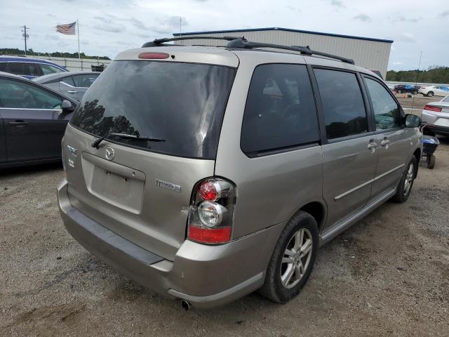 JM3LW28A360570918 - 2006 MAZDA MPV WAGON GOLD photo 4