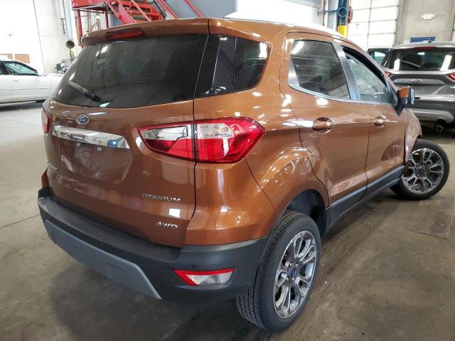 MAJ6S3KL0LC355840 - 2020 FORD ECOSPORT T ORANGE photo 4