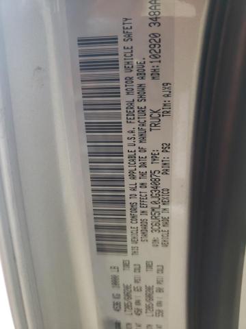 3C6UR5ML0JG340875 - 2018 RAM 2500 SLT 银色 照片 10