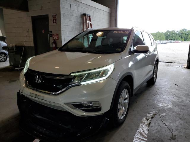 5J6RM4H77FL005458 - 2015 HONDA CR-V WHITE photo 2