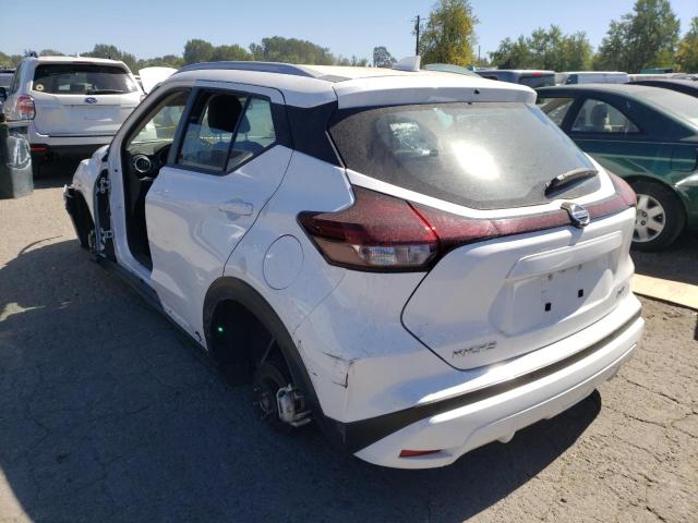 3N1CP5CV1ML503769 - 2021 NISSAN KICKS SV WHITE photo 3