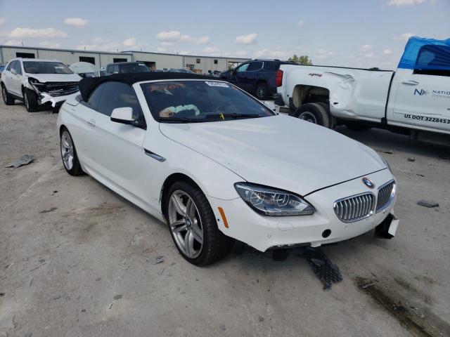 WBAYP1C55FD217019 - 2015 BMW 650 XI WHITE photo 1