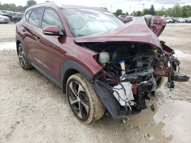 KM8J3CA28GU203889 - 2016 HYUNDAI TUCSON LIM MAROON photo 1