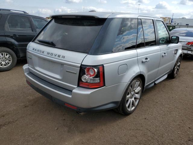 SALSH2E47CA750351 - 2012 LAND ROVER RANGE ROVE SILVER photo 4