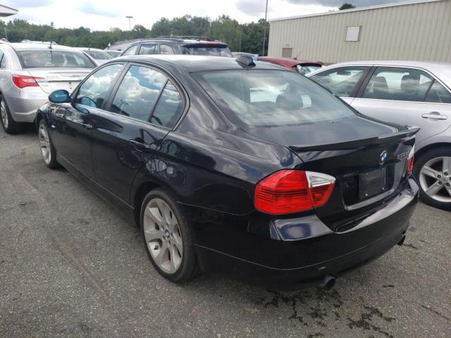 WBAVD53507A007496 - 2007 BMW 335 XI BLACK photo 3