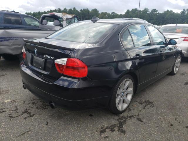 WBAVD53507A007496 - 2007 BMW 335 XI BLACK photo 4