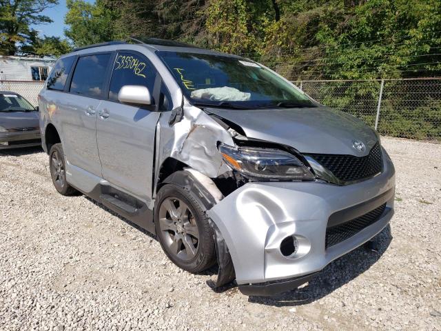 5TDXK3DC9FS657321 - 2015 TOYOTA SIENNA SPO SILVER photo 1