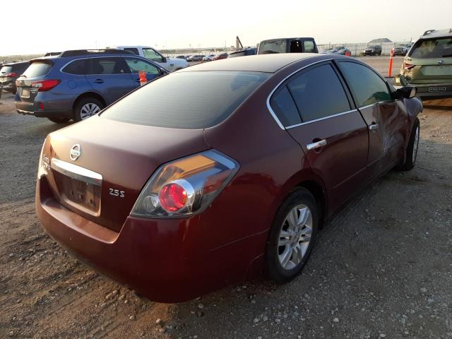 1N4AL2AP8AN448421 - 2010 NISSAN ALTIMA BAS BURGUNDY photo 4