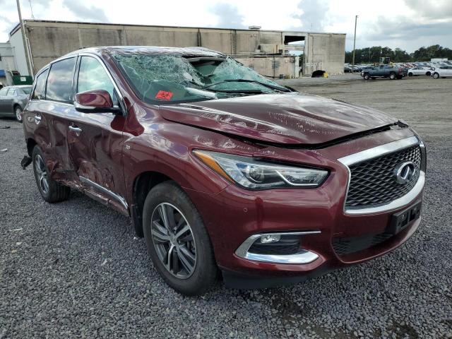 5N1DL0MM9KC556097 - 2019 INFINITI QX60 LUXE BURGUNDY photo 1