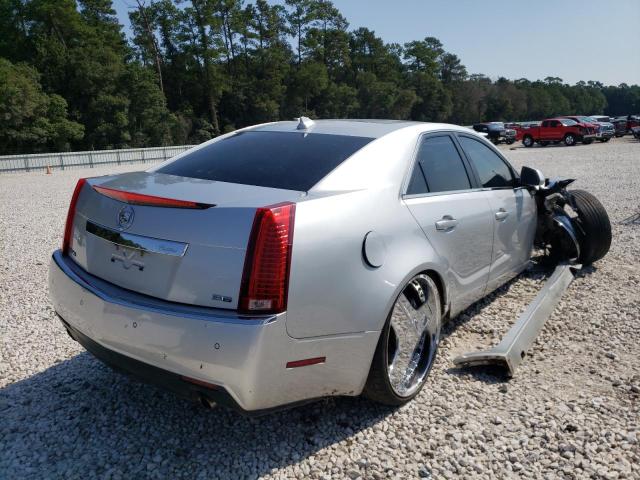 1G6DJ5E33C0109588 - 2012 CADILLAC CTS PERFOR SILVER photo 4