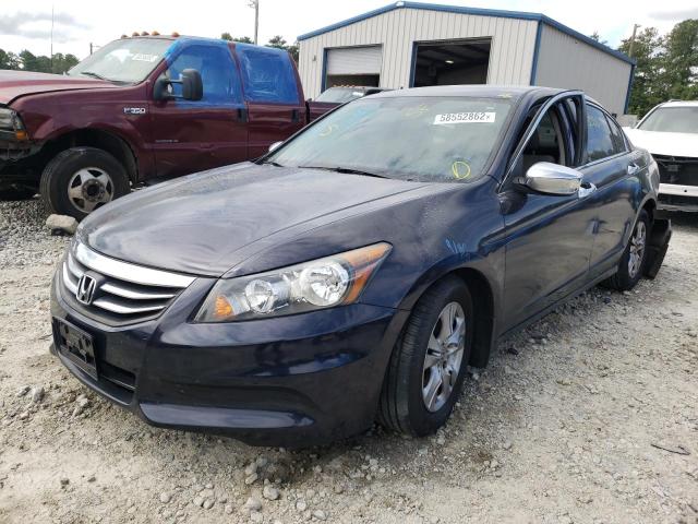 1HGCP2F4XCA087310 - 2012 HONDA ACCORD LXP BLUE photo 2