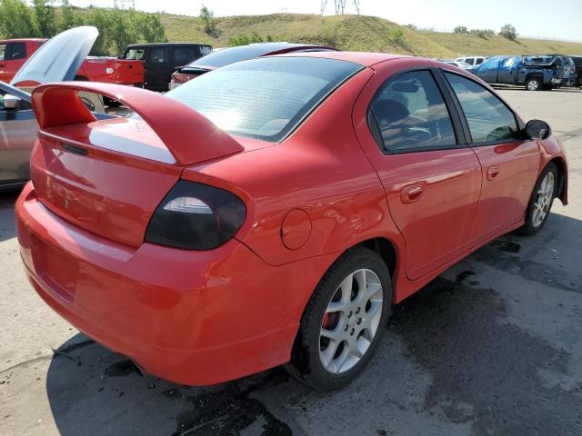 1B3AS66S55D236171 - 2005 DODGE NEON SRT-4 RED photo 4