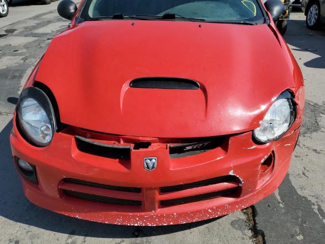 1B3AS66S55D236171 - 2005 DODGE NEON SRT-4 RED photo 9