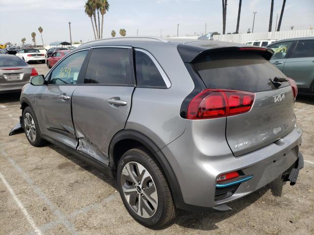 KNDCC3LG6N5142507 - 2022 KIA NIRO S SILVER photo 3