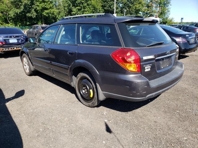 4S4BP62C577307093 - 2007 SUBARU OUTBACK OU GRAY photo 3