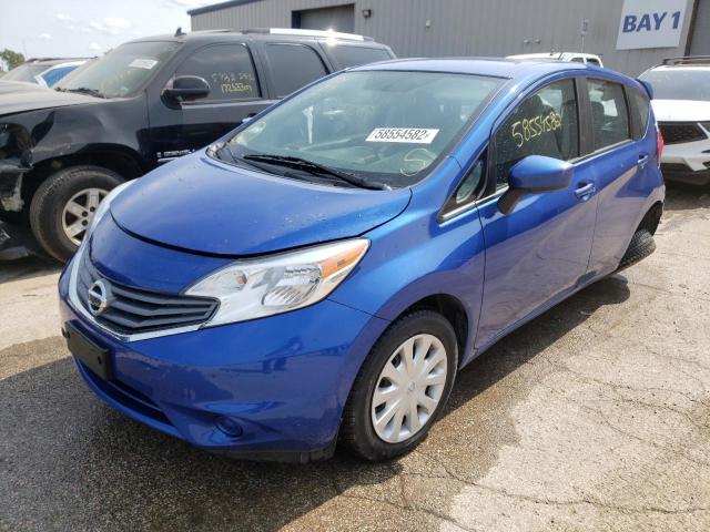 3N1CE2CP0FL360001 - 2015 NISSAN VERSA NOTE BLUE photo 2