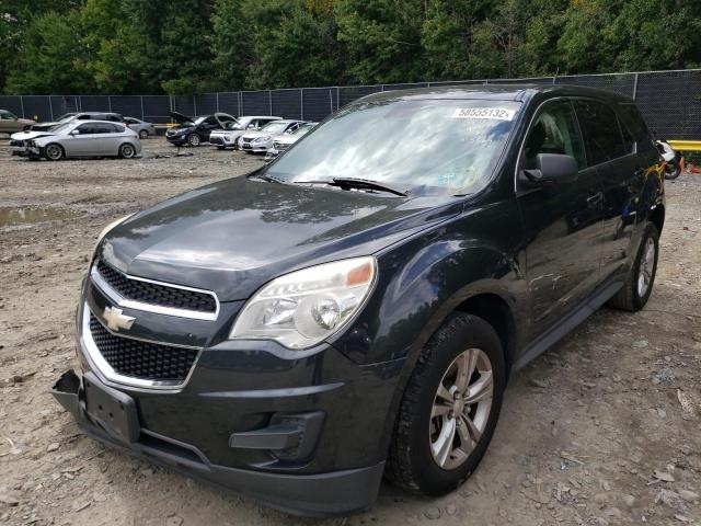 2GNALBEKXD6295565 - 2013 CHEVROLET EQUINOX BLACK photo 2