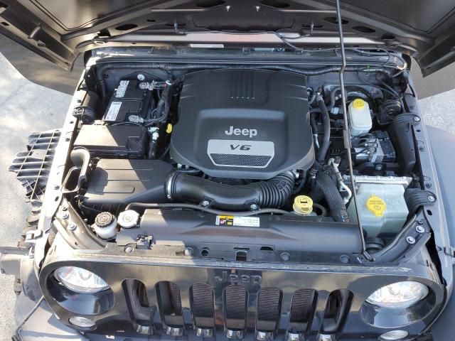 1C4AJWAG6EL219535 - 2014 JEEP WRANGLER S GRAY photo 7