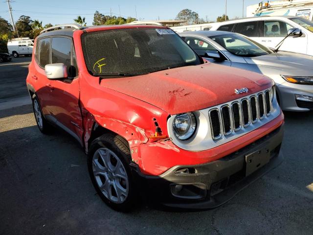 ZACCJADBXHPG31310 - 2017 JEEP RENEGADE LIMITED  photo 1