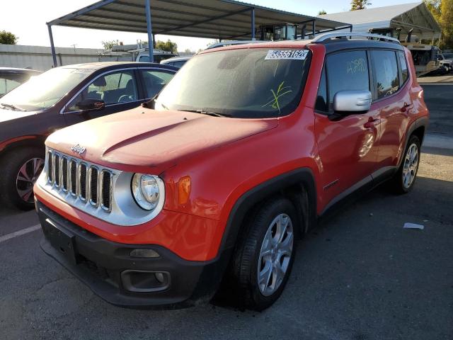 ZACCJADBXHPG31310 - 2017 JEEP RENEGADE LIMITED  photo 2