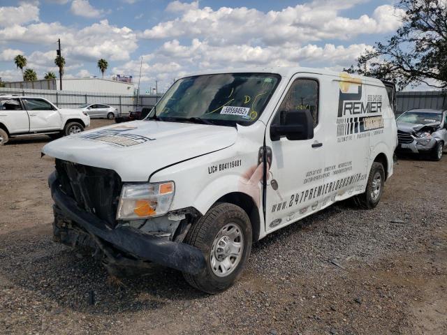 1N6BF0KM7HN807909 - 2017 NISSAN NV 1500 S WHITE photo 2