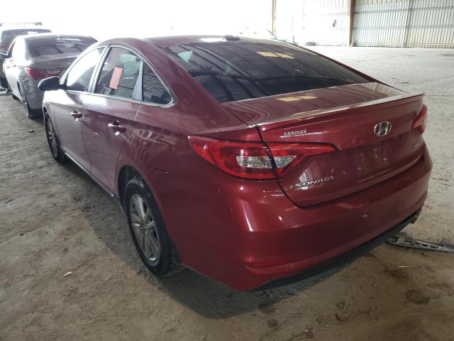 5NPE24AA6HH527702 - 2017 HYUNDAI SONATA ECO RED photo 3