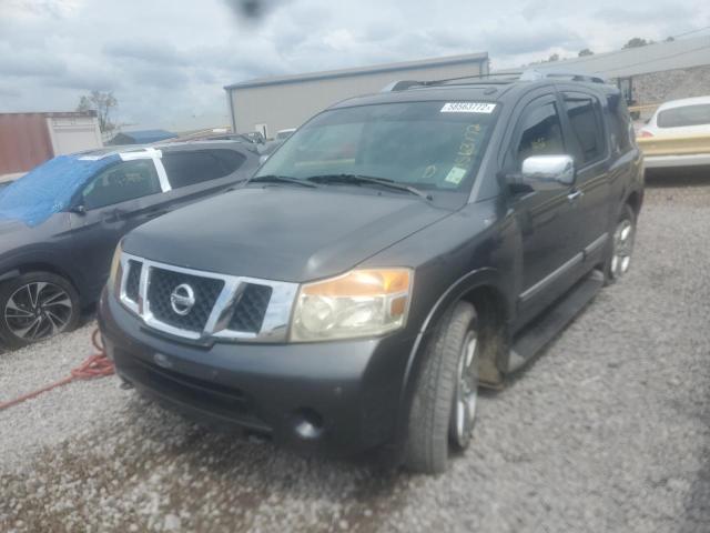 5N1BA0NFXBN622075 - 2011 NISSAN ARMADA PLA GRAY photo 2