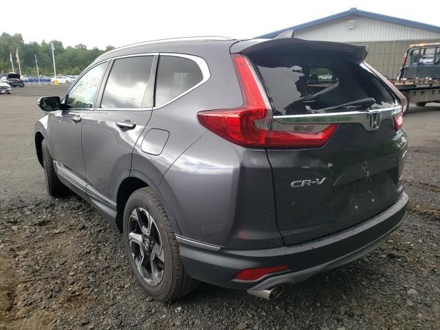 7FARW2H93JE029634 - 2018 HONDA CR-V TOURI GRAY photo 3