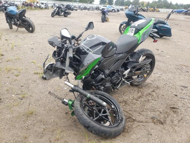 JKAERKD17KDA51126 - 2019 KAWASAKI ER400 D GREEN photo 2