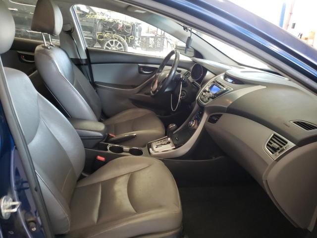 KMHDH4AE5DU876956 - 2013 HYUNDAI ELANTRA GL BLUE photo 5