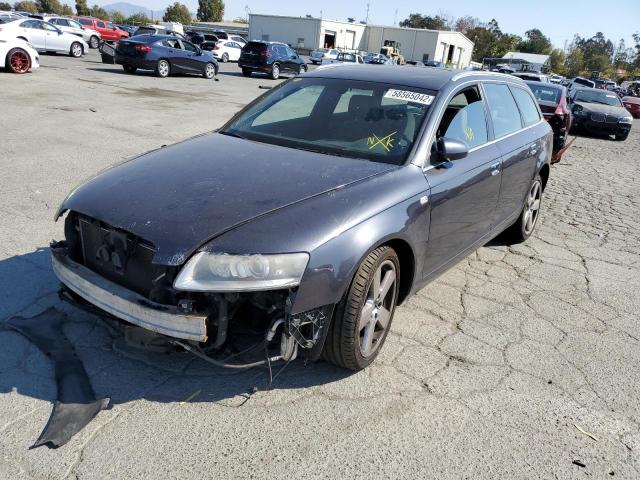 WAUKH74F58N177745 - 2008 AUDI A6 AVANT Q GRAY photo 2