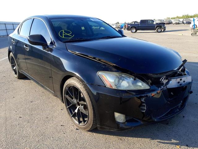 JTHBK262785084905 - 2008 LEXUS IS 250 BLACK photo 1